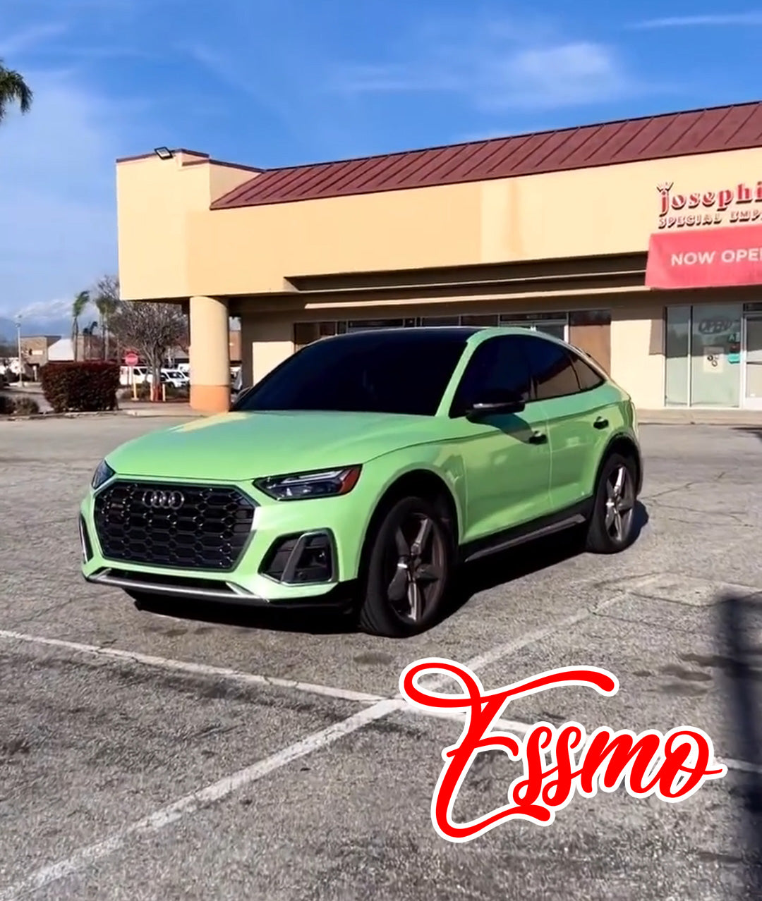 PET Super Gloss Matcha Green Vinyl Wrap