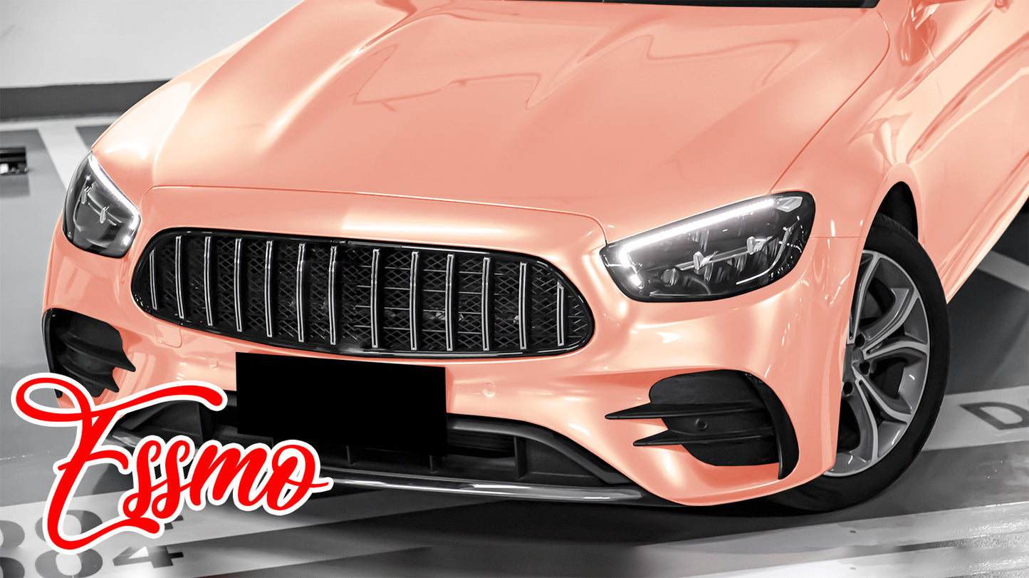 PET Super Gloss Pearlescent Sakura Pink Vinyl Wrap