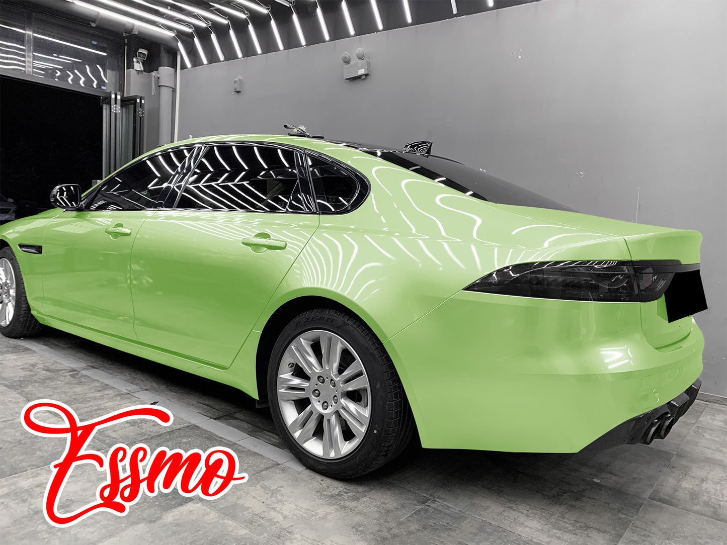 PET Super Gloss Pearlescent Mint Green Vinyl Wrap