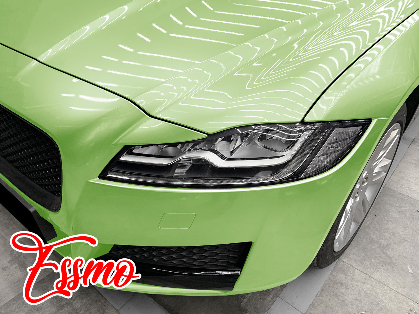 PET Super Gloss Pearlescent Mint Green Vinyl Wrap