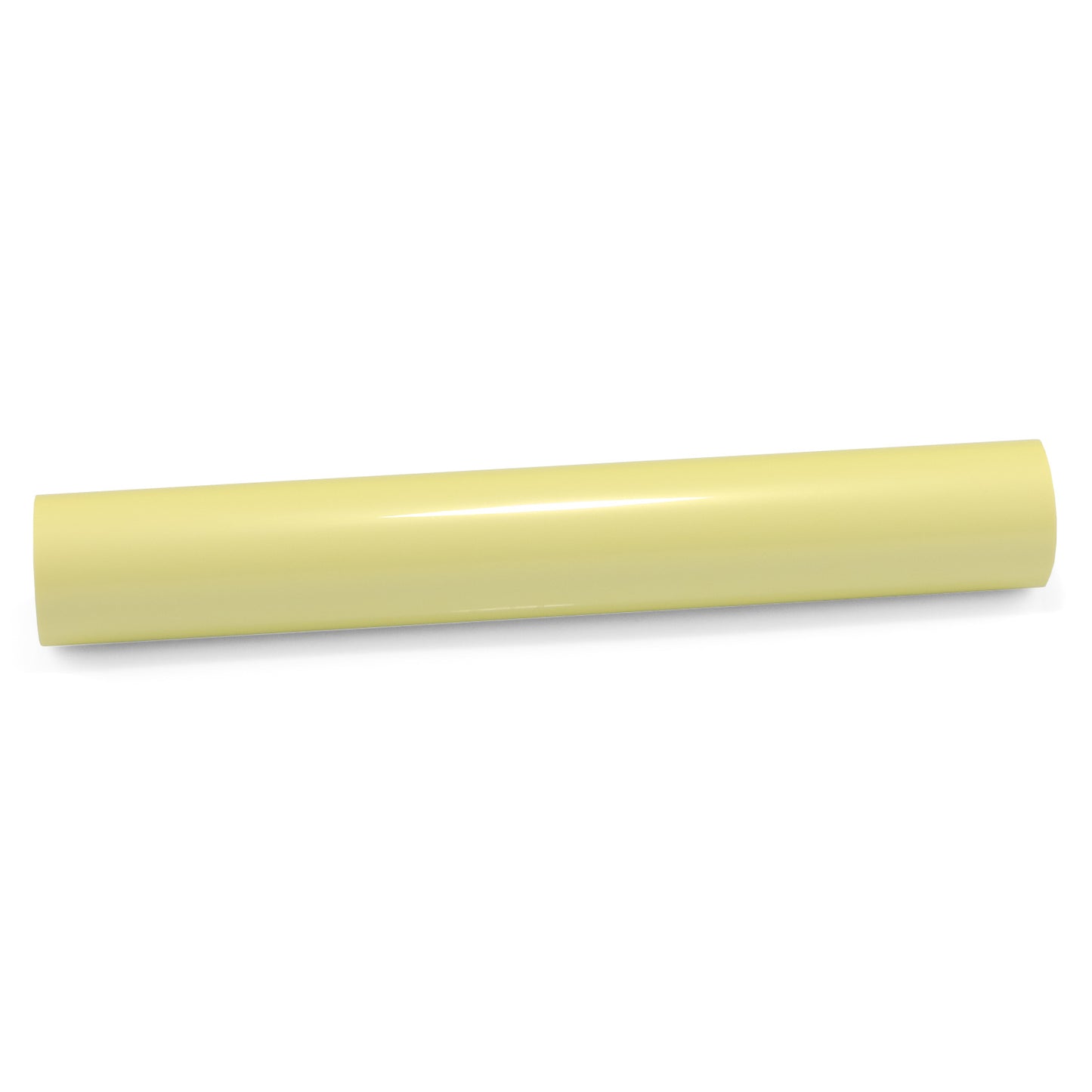 PET Super Gloss Pearlescent Pastel Yellow Vinyl Wrap