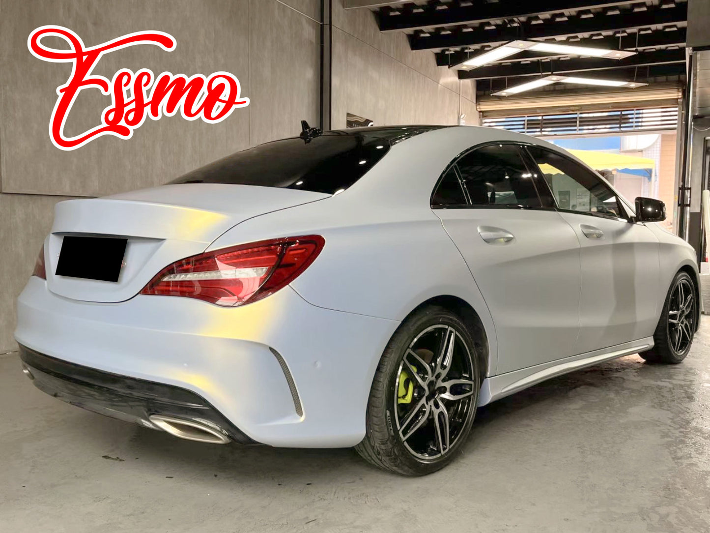 PET Space Candy Matte Platinum Gold Vinyl Wrap