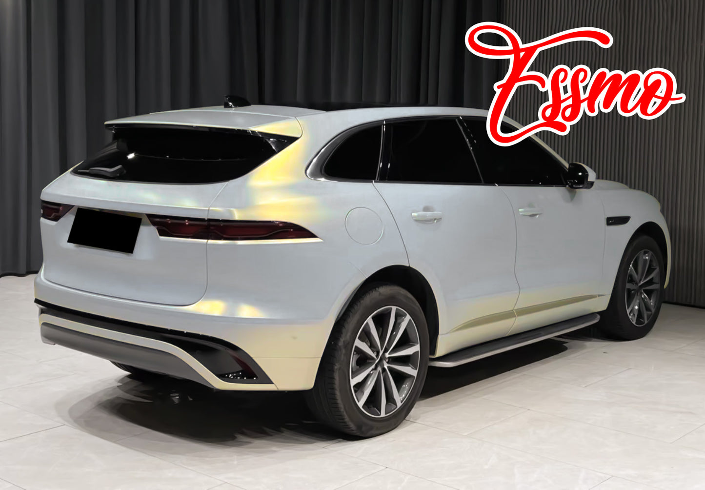 PET Space Candy Matte Platinum Gold Vinyl Wrap