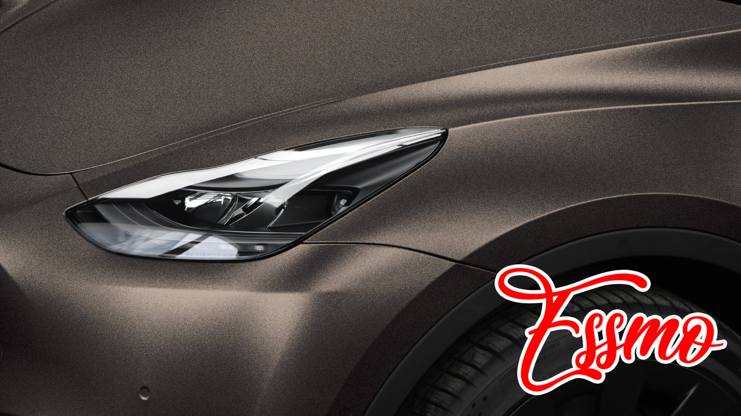 PET Matte Metallic Basalt Vinyl Wrap