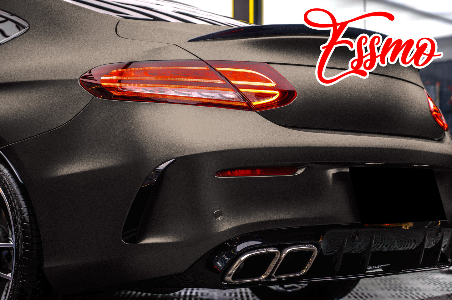 PET Matte Metallic Basalt Vinyl Wrap