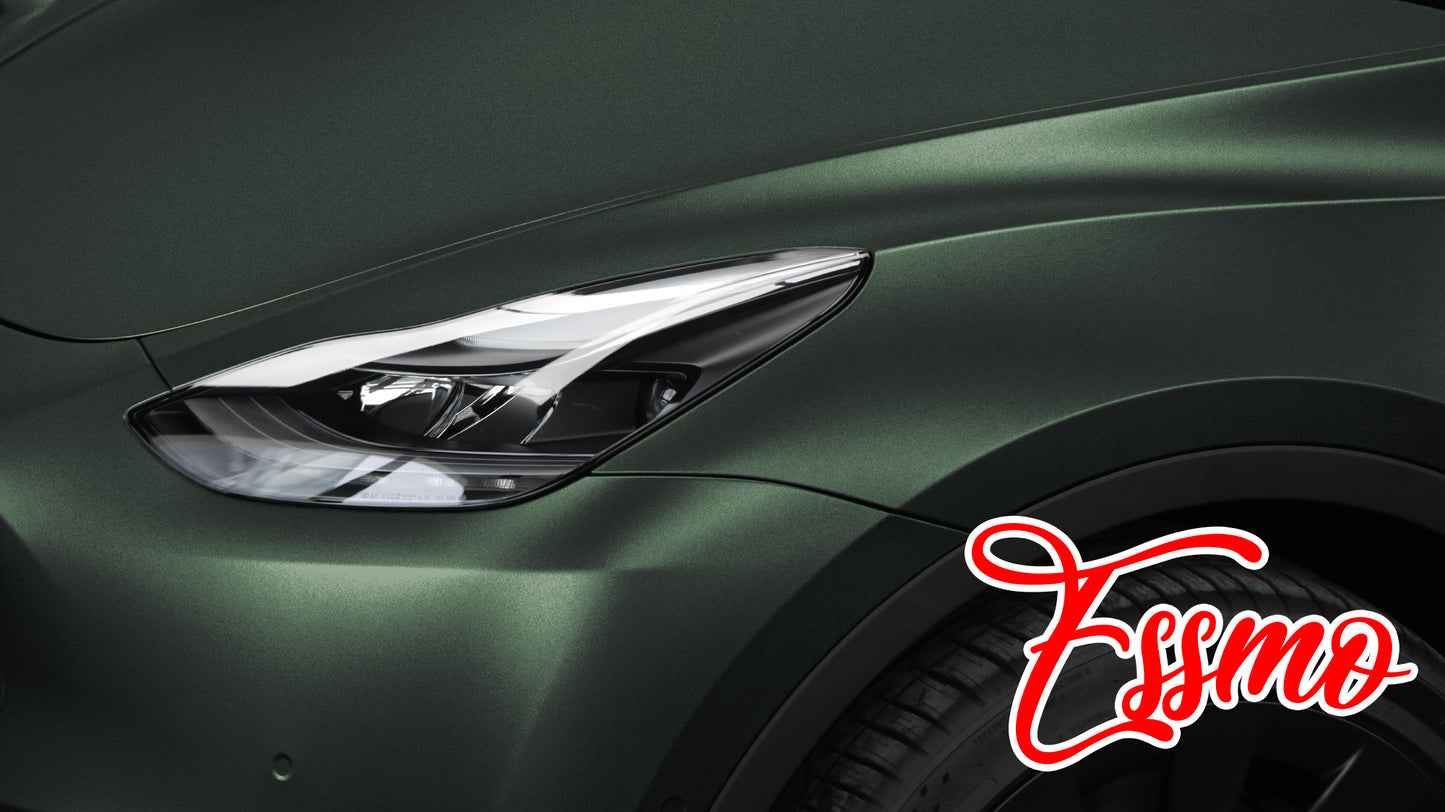 PET Matte Metallic Wizard Green Vinyl Wrap