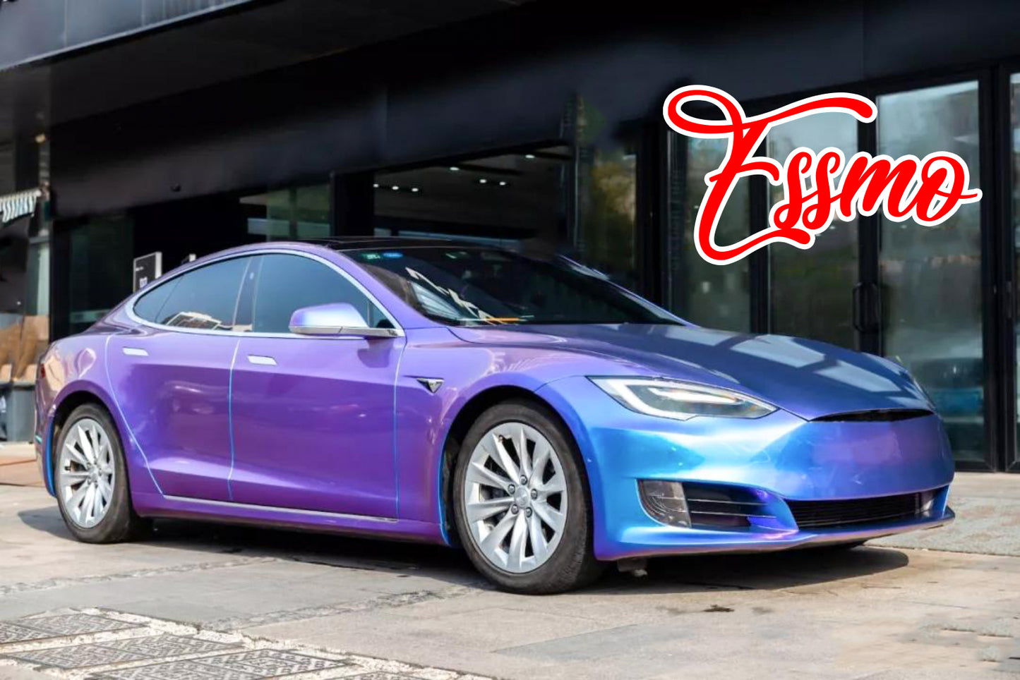 Chameleon Gloss Magic Blue Vinyl Wrap