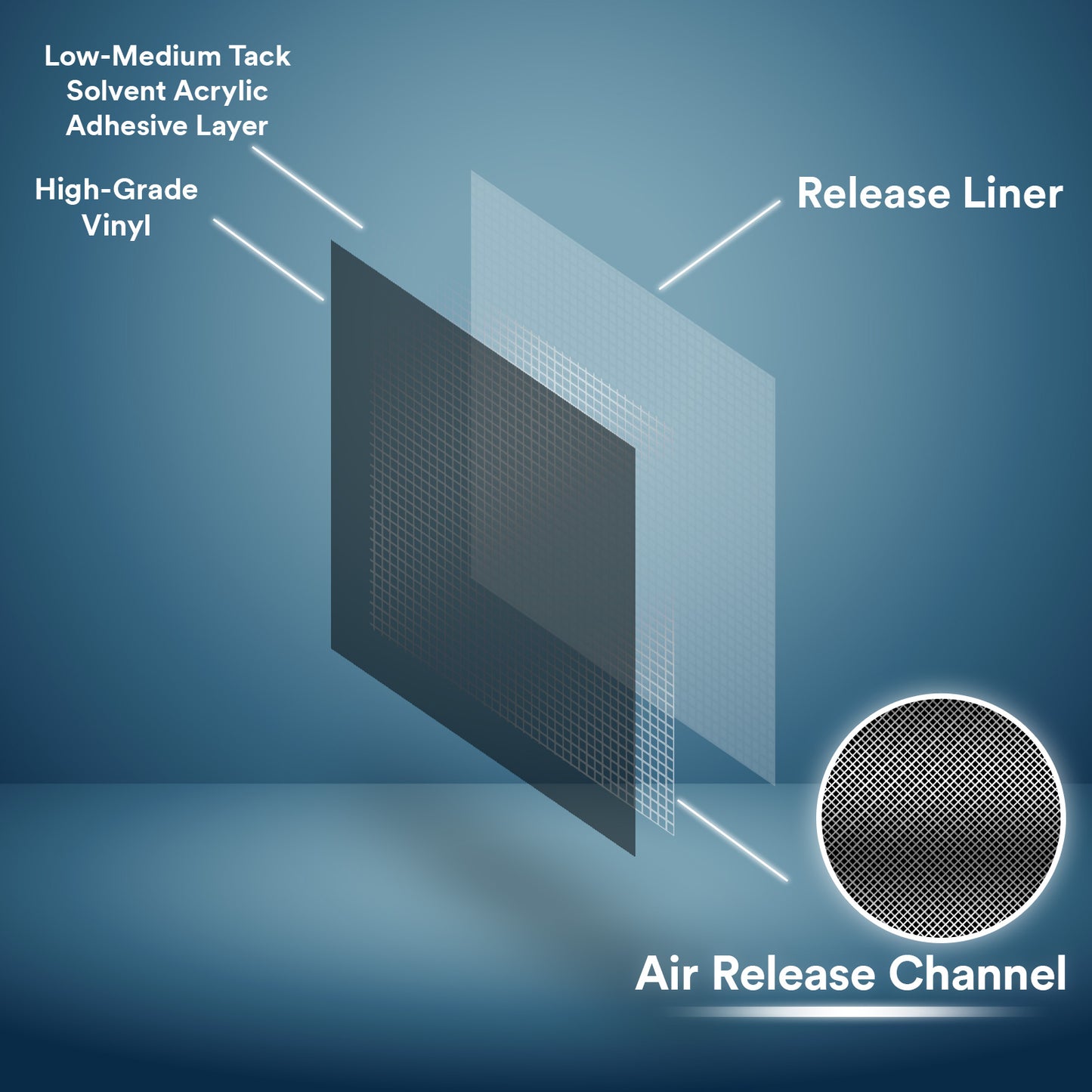 PET Space Candy Matte Platinum Gold Vinyl Wrap