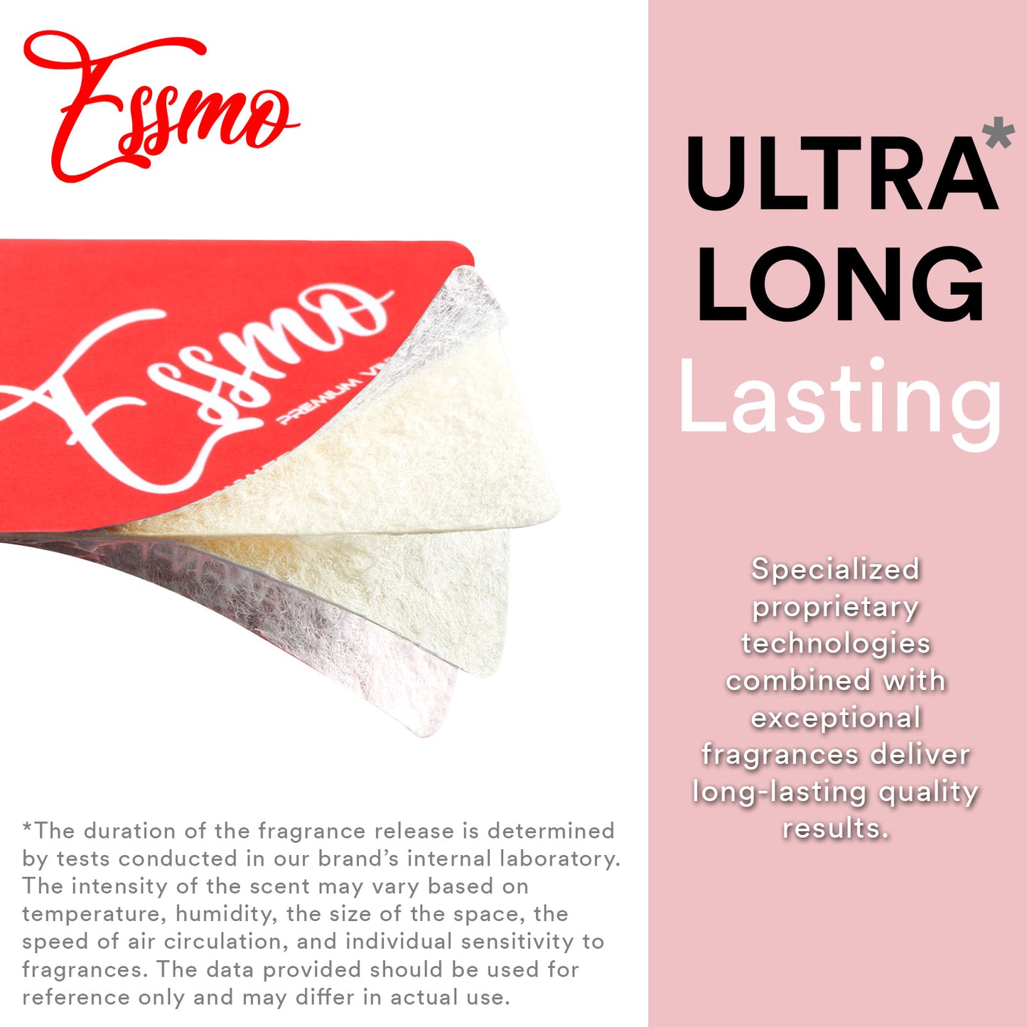 ESSMO Red Air Freshener Scent Long Lasting
