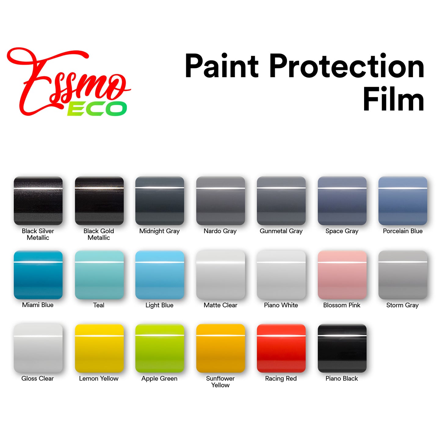 Gloss Clear PPF Paint Protection Film ECO