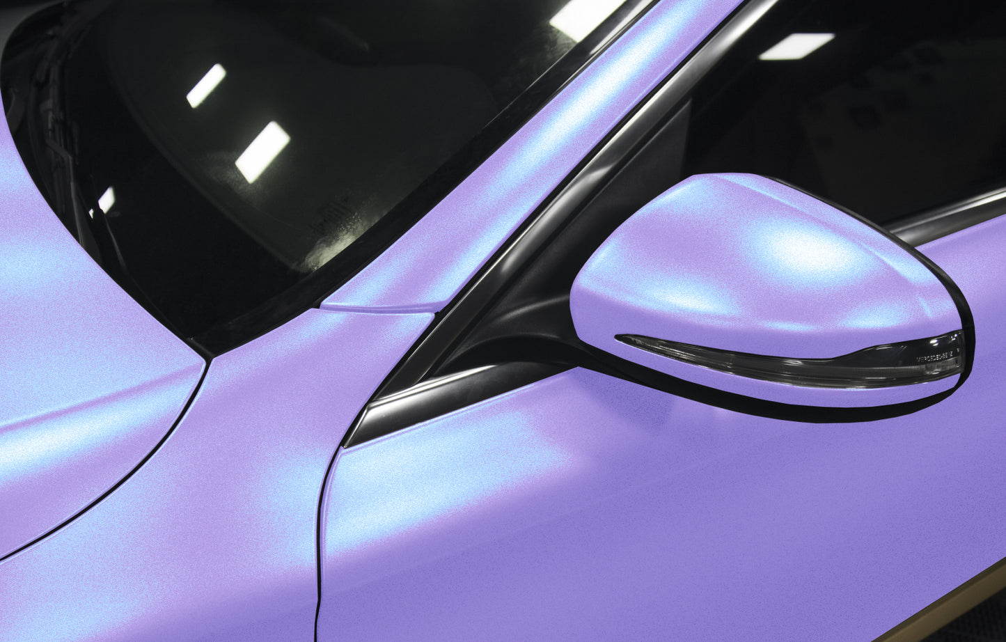 Galaxy Dust Matte Glacier Purple Vinyl Wrap
