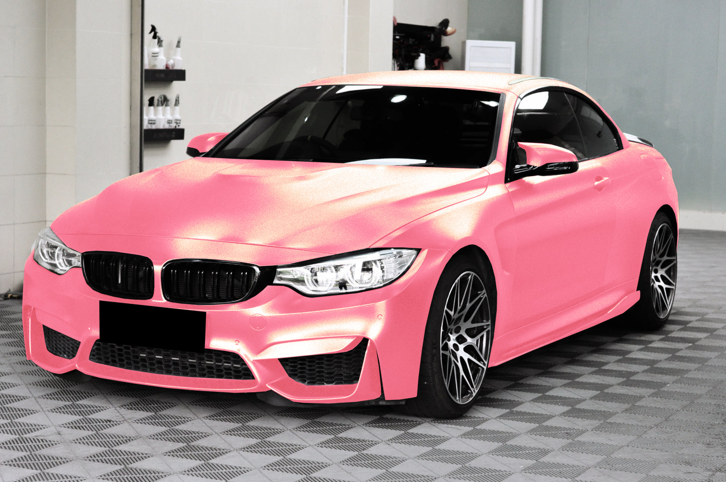 Galaxy Dust Matte Pink Gold Vinyl Wrap