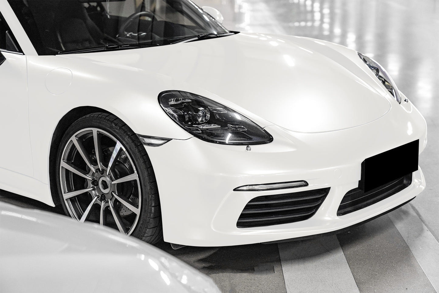 Super Gloss Metallic Pearl White Vinyl Wrap