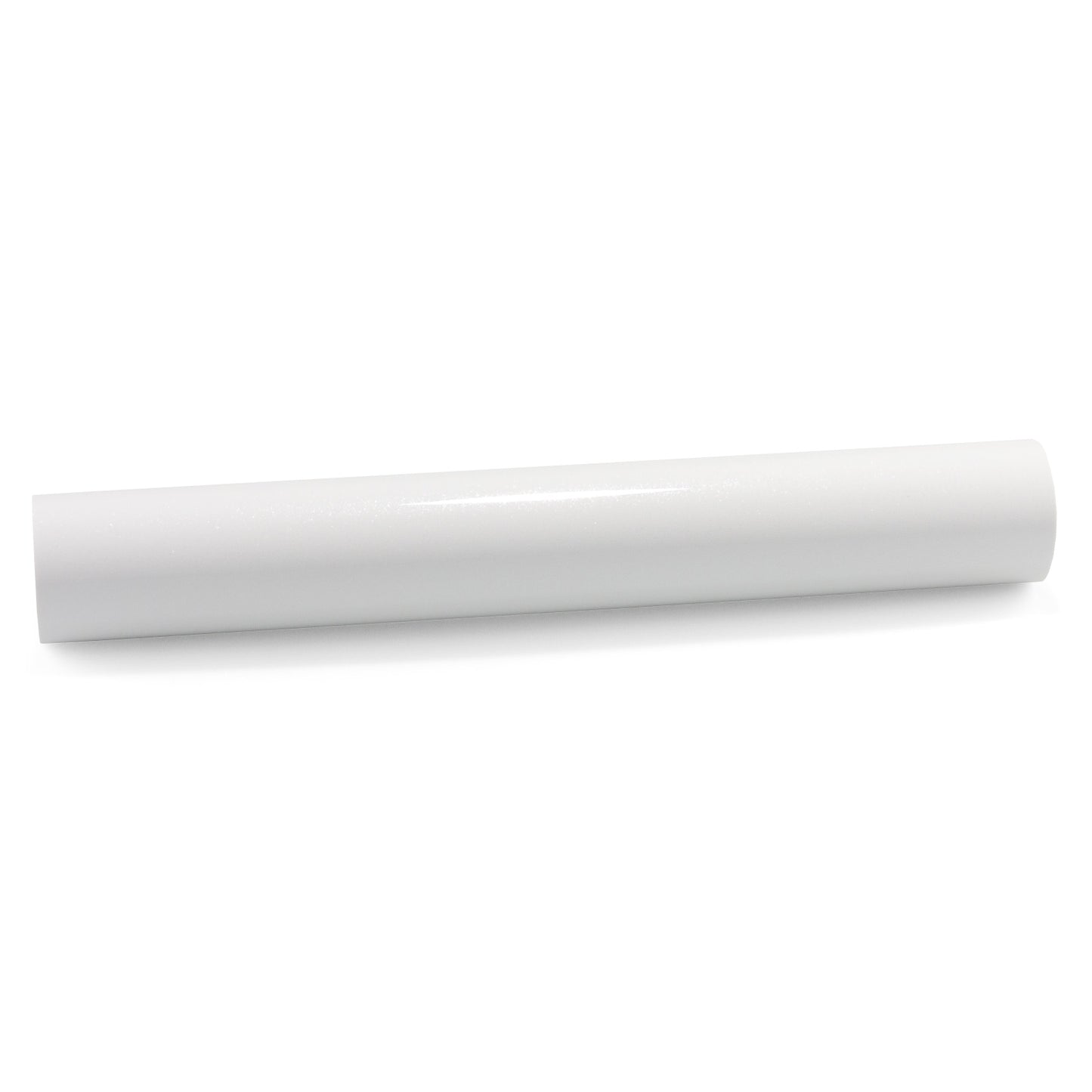 Super Gloss Metallic Sparkle White Vinyl Wrap