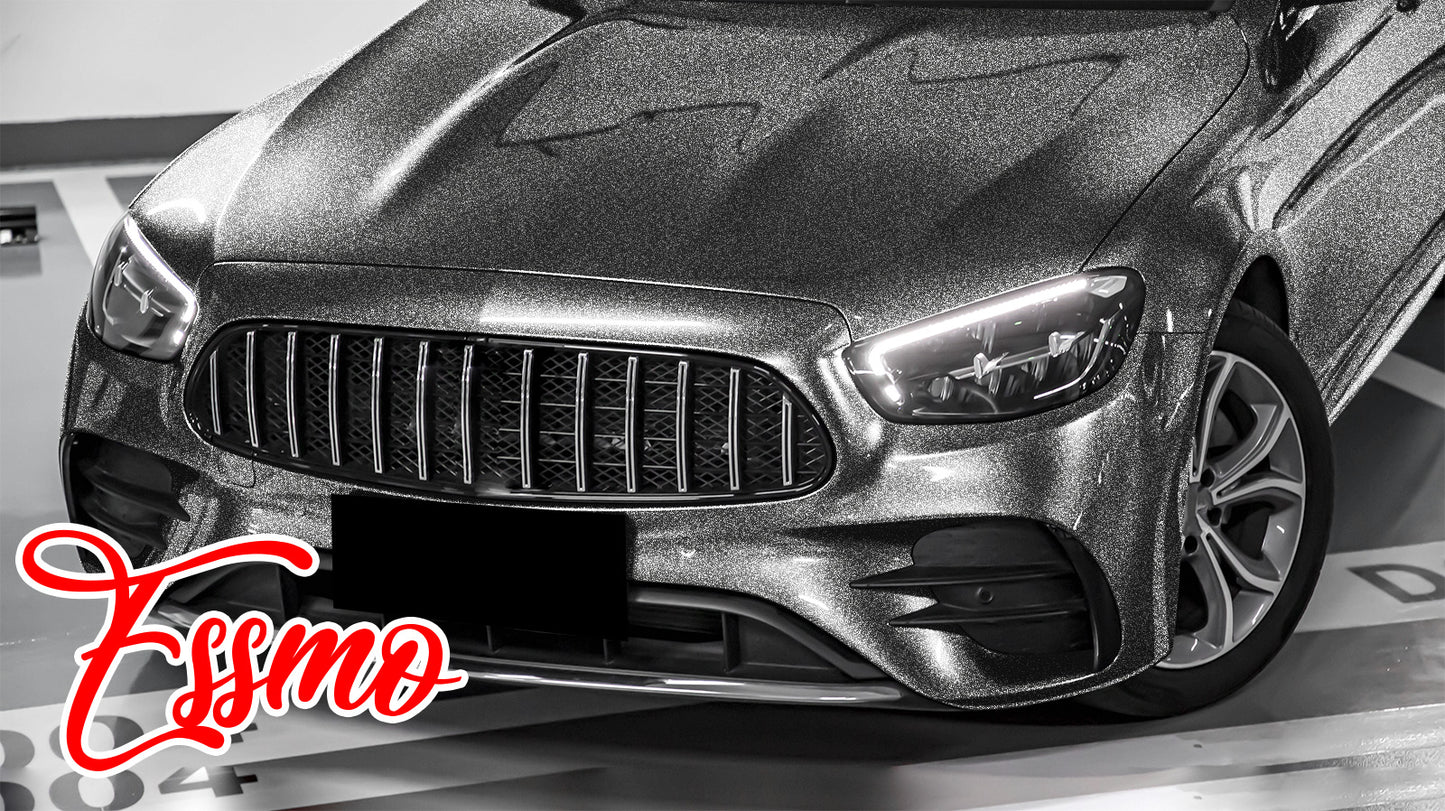 Heavy Metal Diamond Gloss Graphite Gray Vinyl Wrap