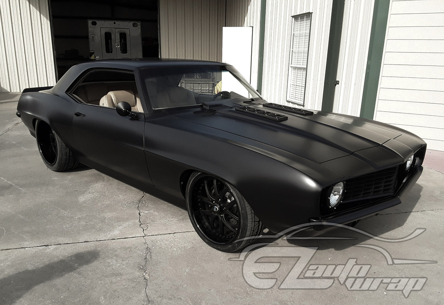 Satin Army Green Matte Flat Vinyl Wrap