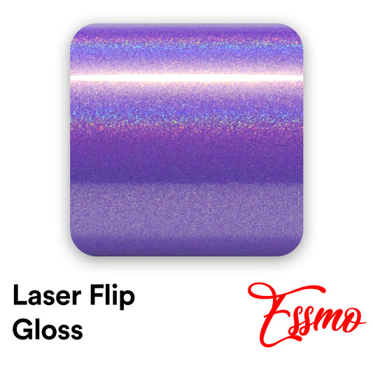 Laser Flip Gloss Lavender Purple Vinyl Wrap