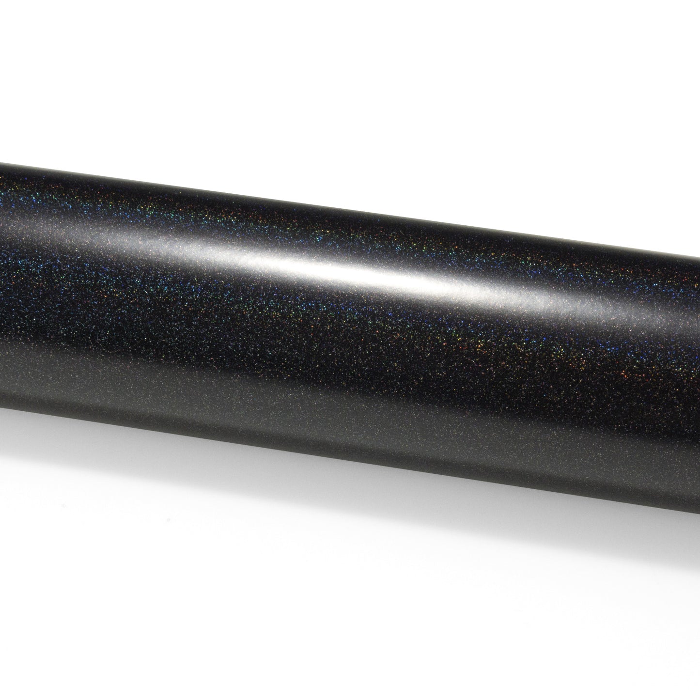 Laser Flip Satin Black Vinyl Wrap