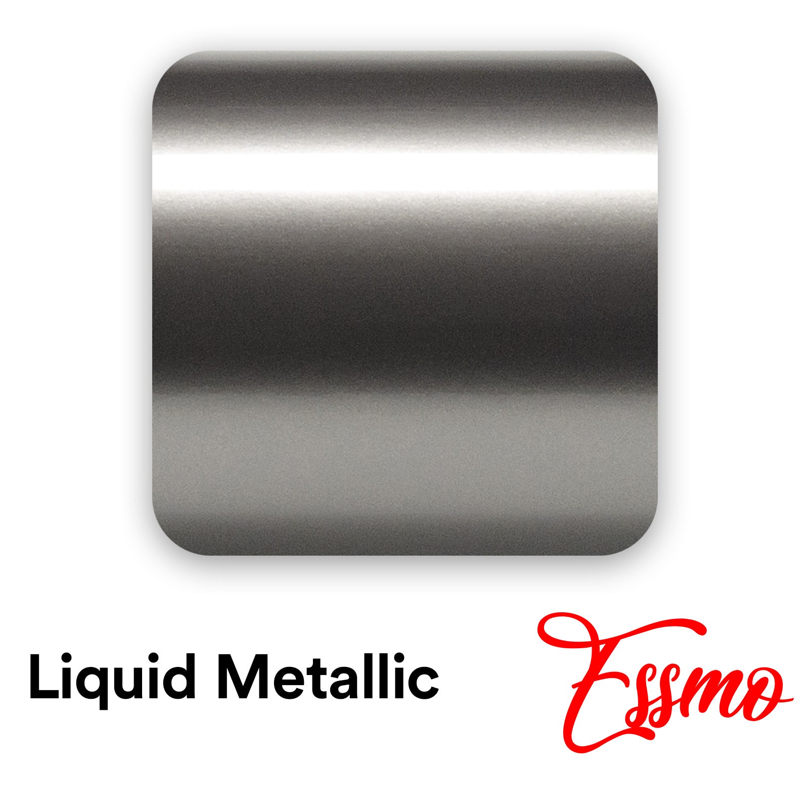 Liquid Metallic Chrome Silver Vinyl Wrap
