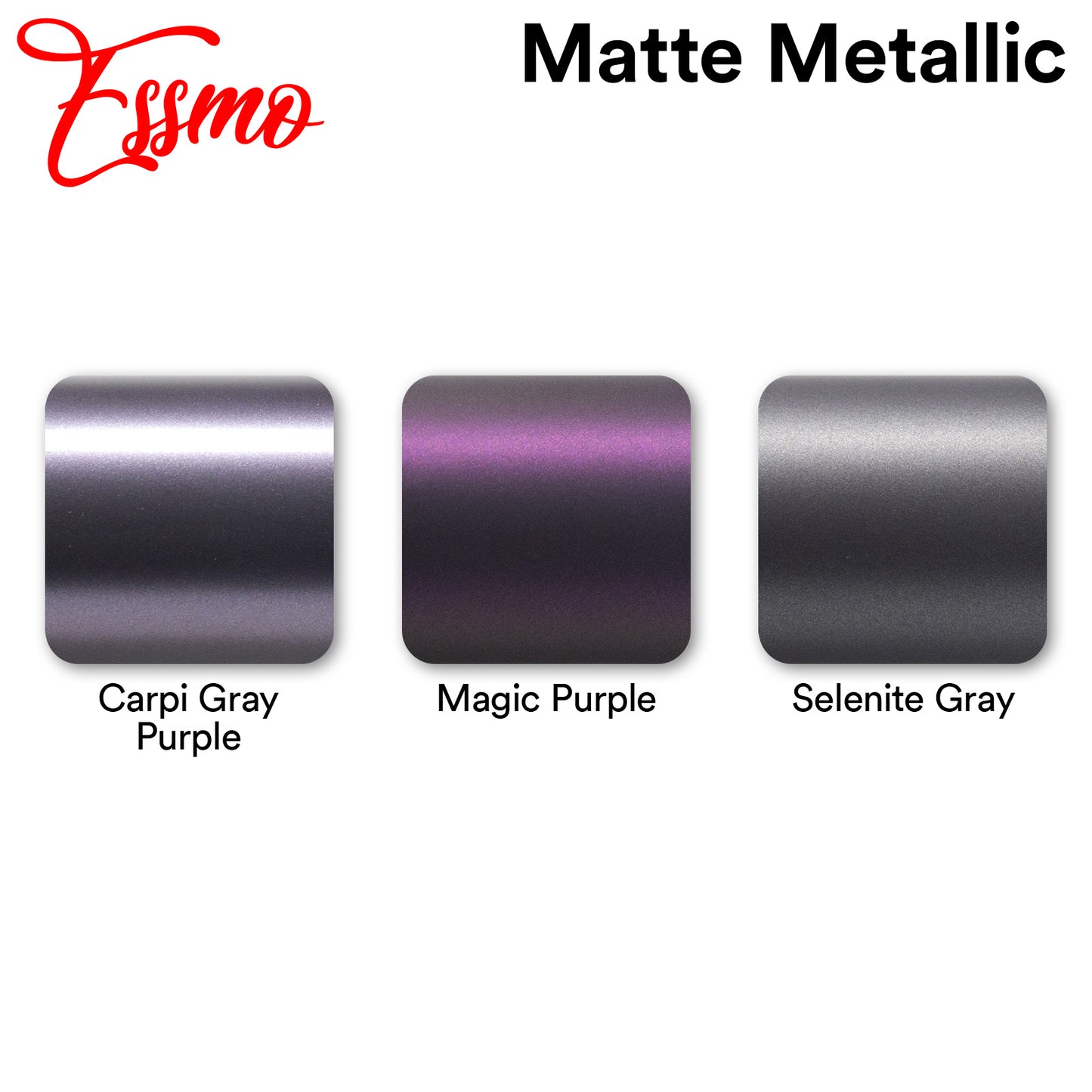 Matte Metallic Foggy Charcoal Vinyl Wrap