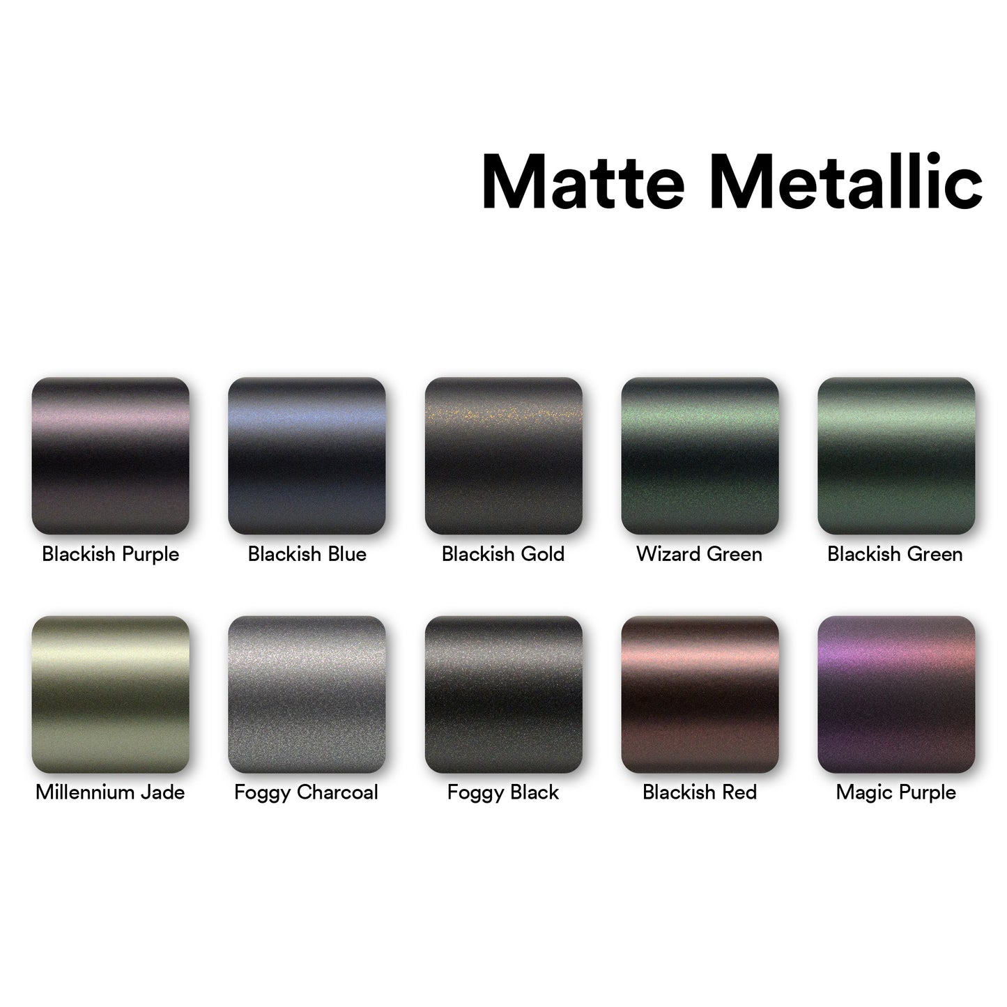 Matte Metallic Blackish Gold Vinyl Wrap