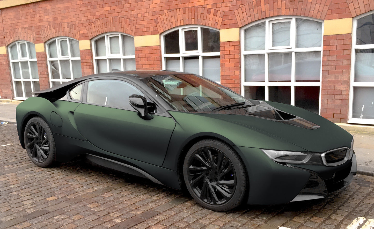 Matte Metallic Wizard Green Vinyl Wrap
