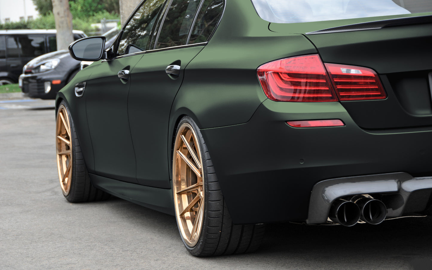 Matte Metallic Wizard Green Vinyl Wrap