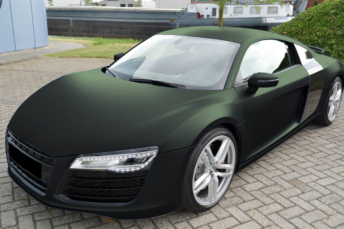 Matte Metallic Wizard Green Vinyl Wrap