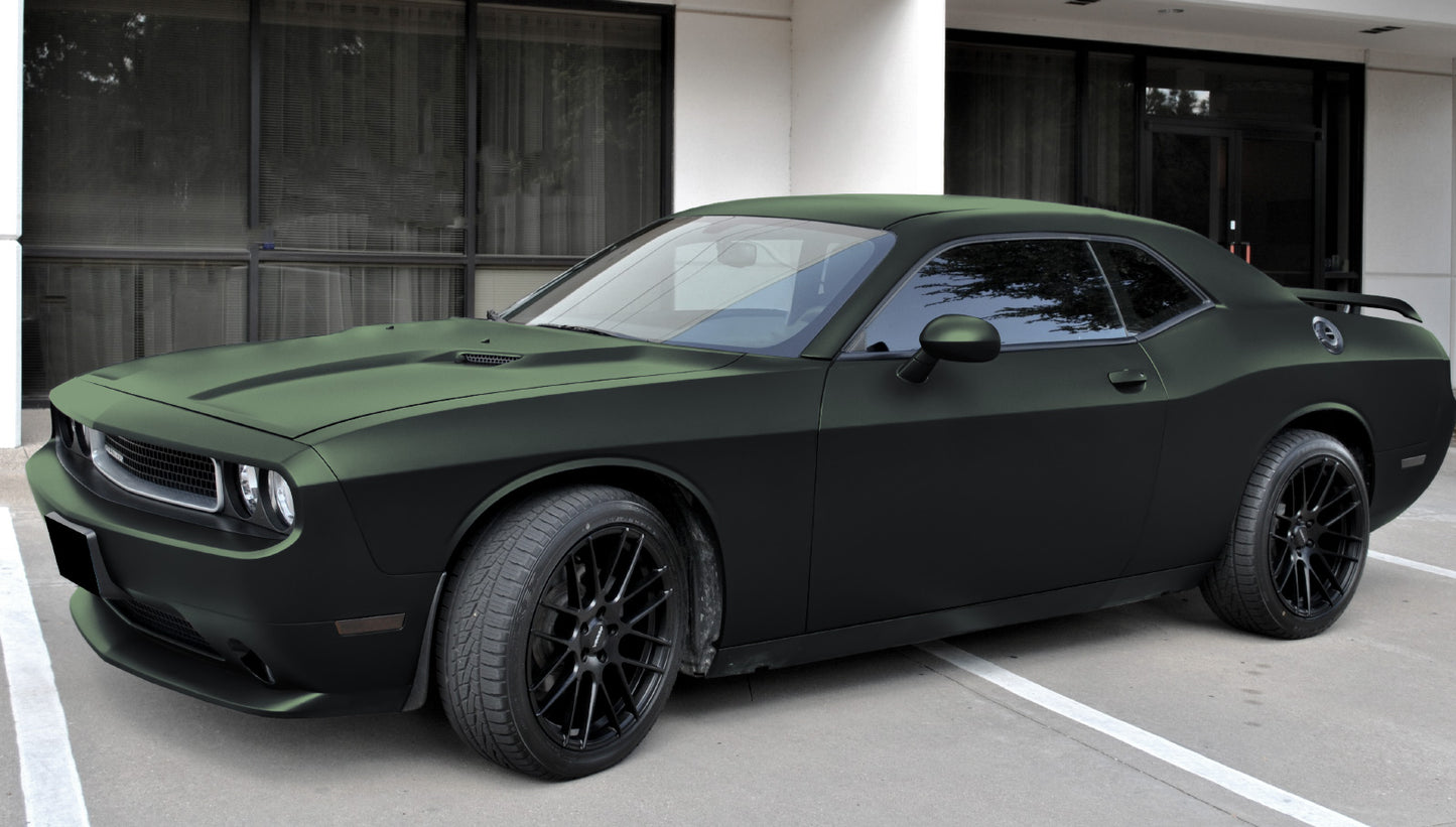 Matte Metallic Wizard Green Vinyl Wrap