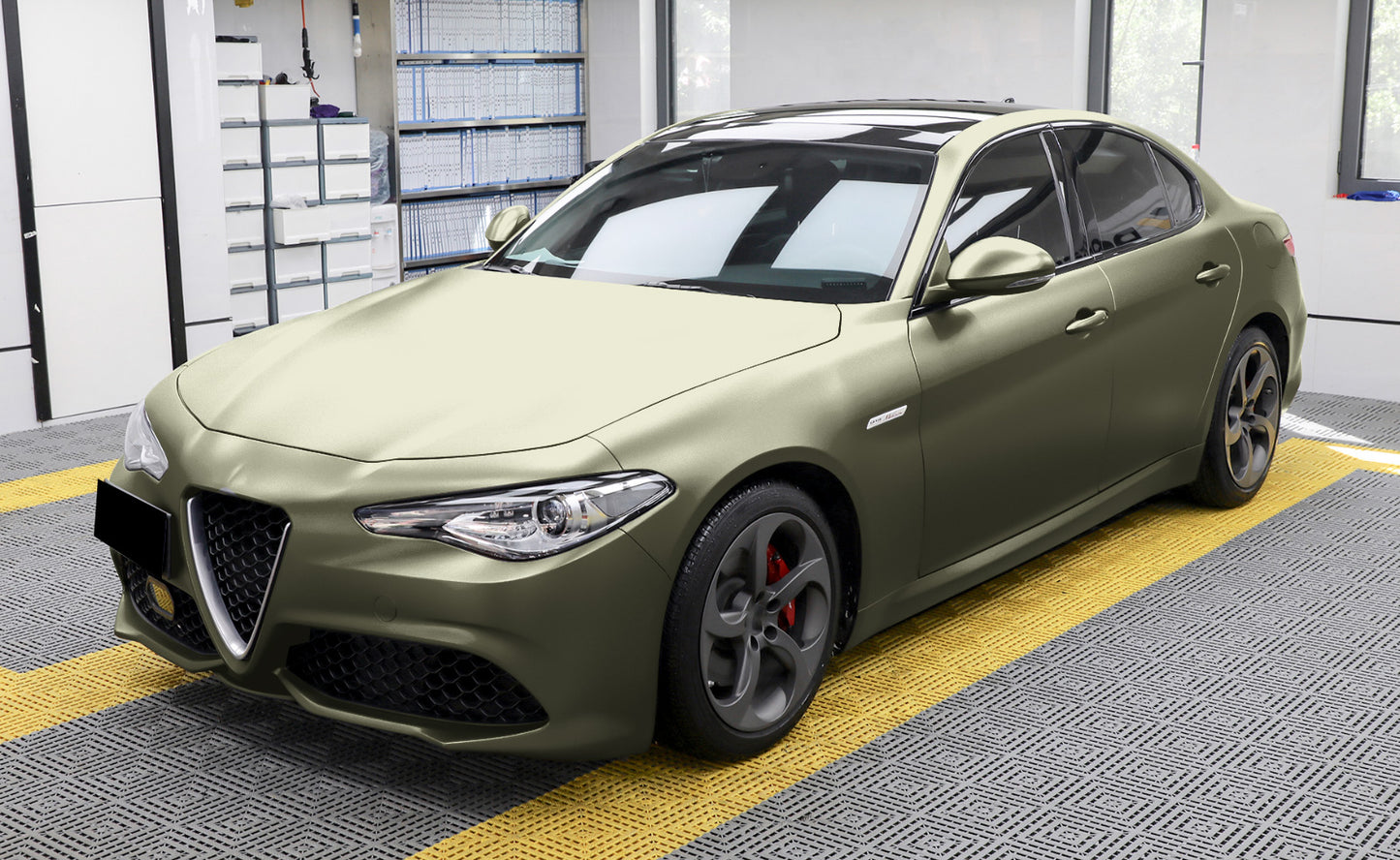 Matte Metallic Millennium Jade Vinyl Wrap