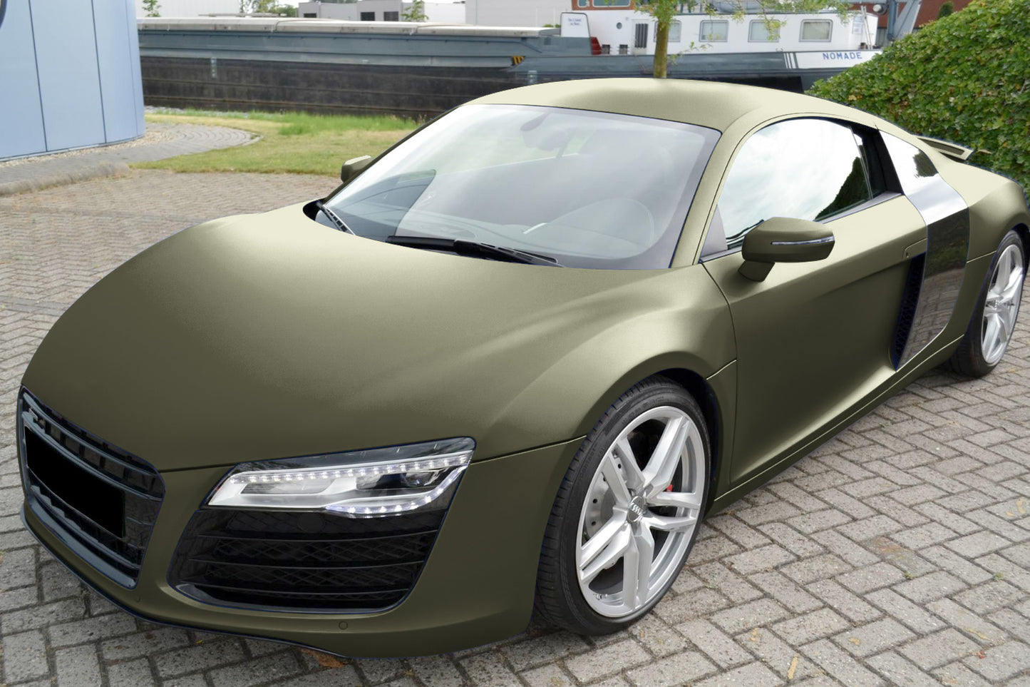 Matte Metallic Millennium Jade Vinyl Wrap