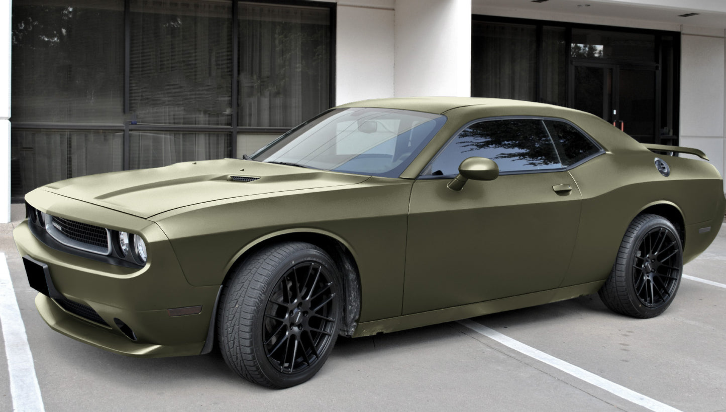 Matte Metallic Millennium Jade Vinyl Wrap