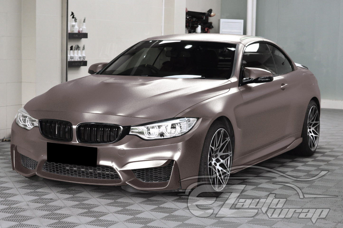 Matte Metallic Satin Pearl Gunmetal Gray Vinyl Wrap