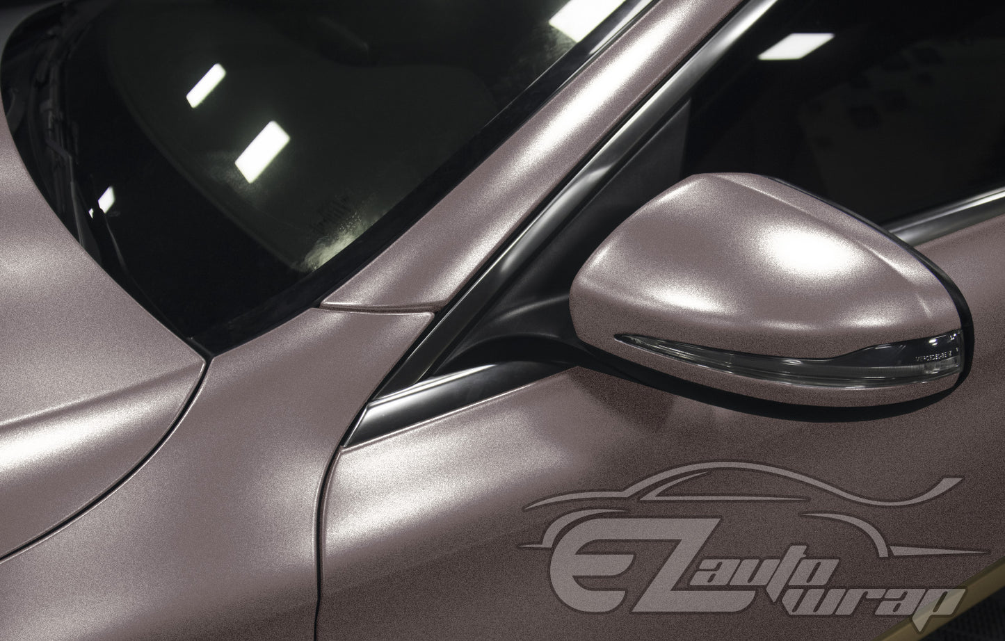 Matte Metallic Satin Pearl Gunmetal Gray Vinyl Wrap