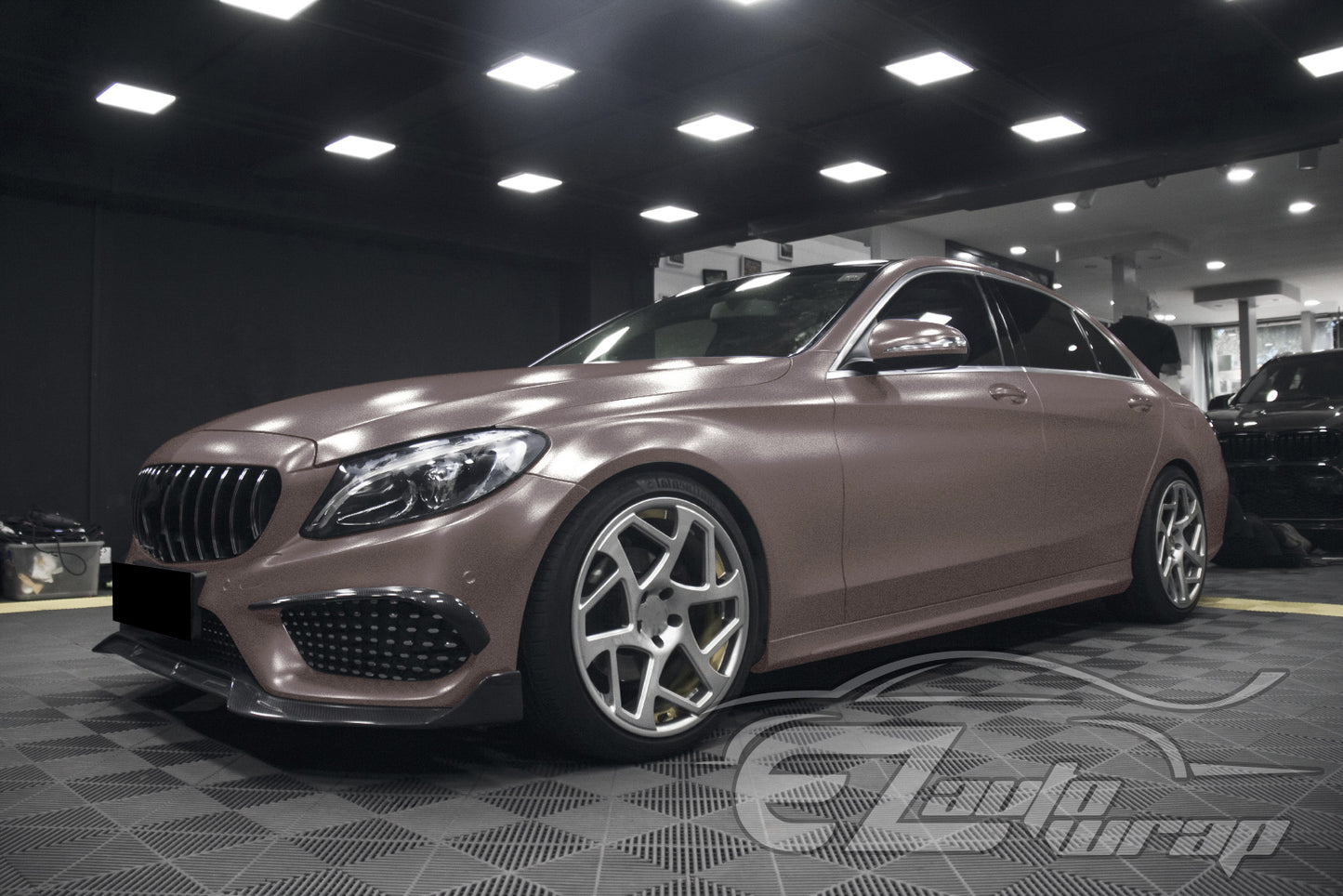 Matte Metallic Satin Pearl Gunmetal Gray Vinyl Wrap