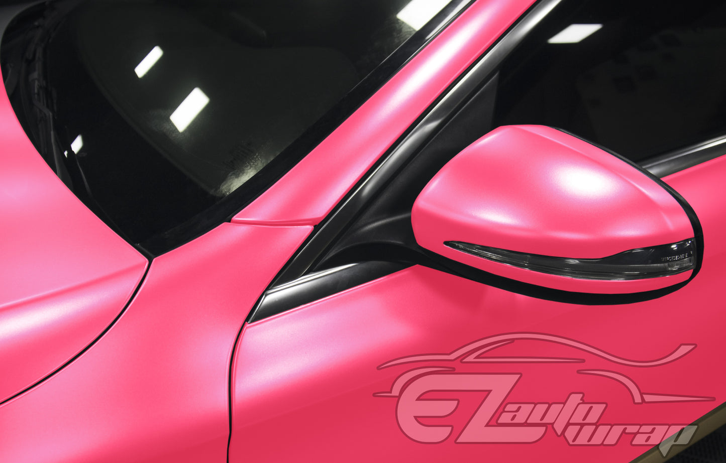 Matte Metallic Satin Pearl Pink Vinyl Wrap