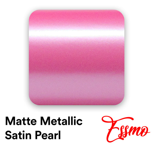 Matte Metallic Satin Pearl Princess Pink Vinyl Wrap