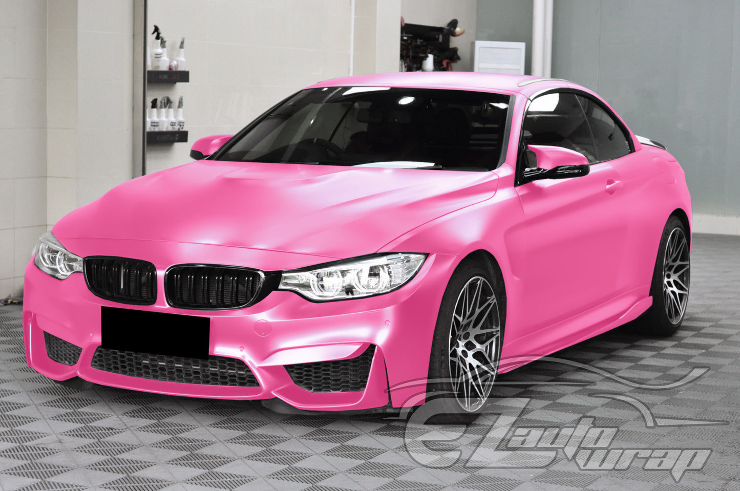 Matte Metallic Satin Pearl Princess Pink Vinyl Wrap
