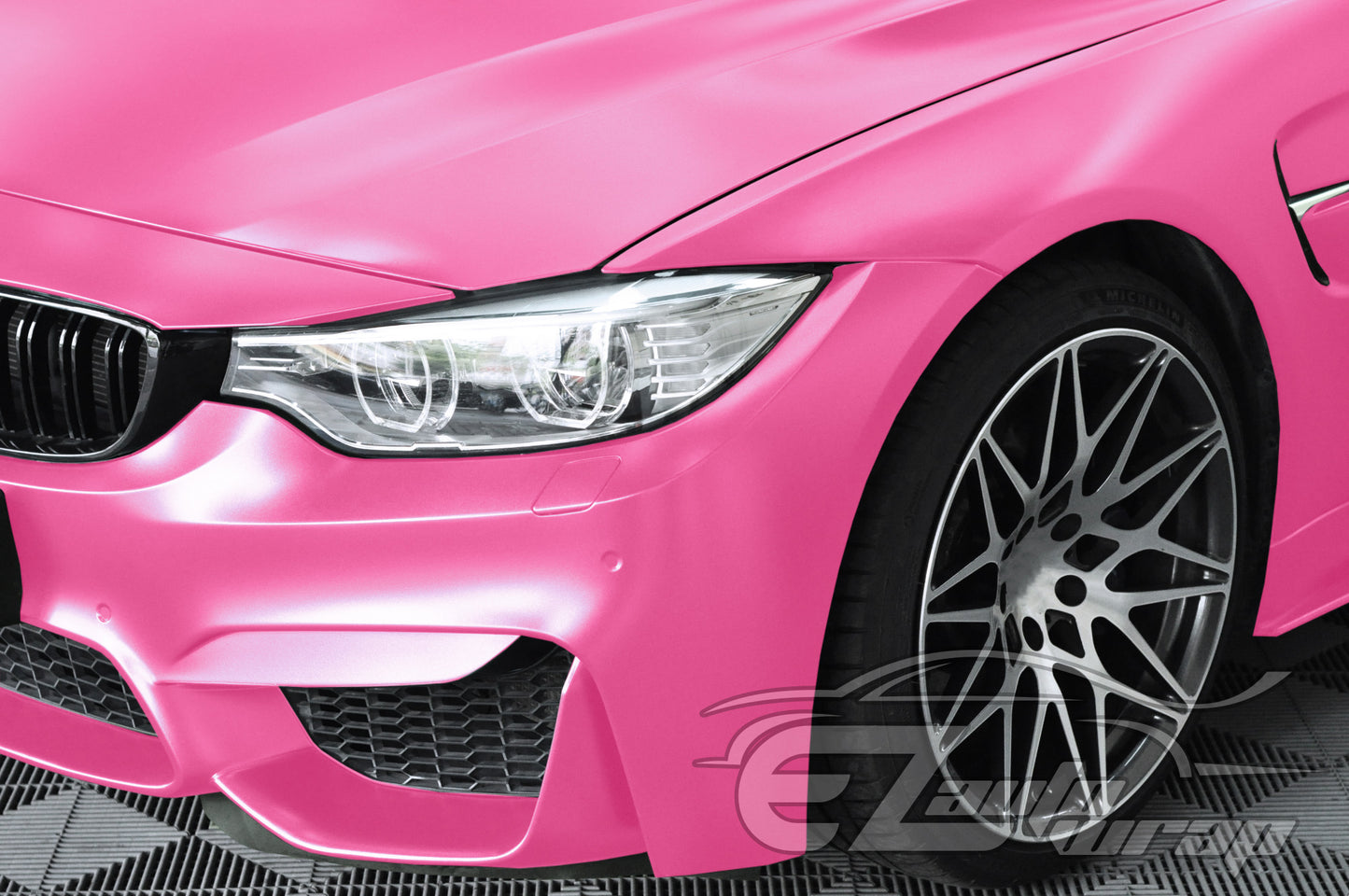 Matte Metallic Satin Pearl Princess Pink Vinyl Wrap