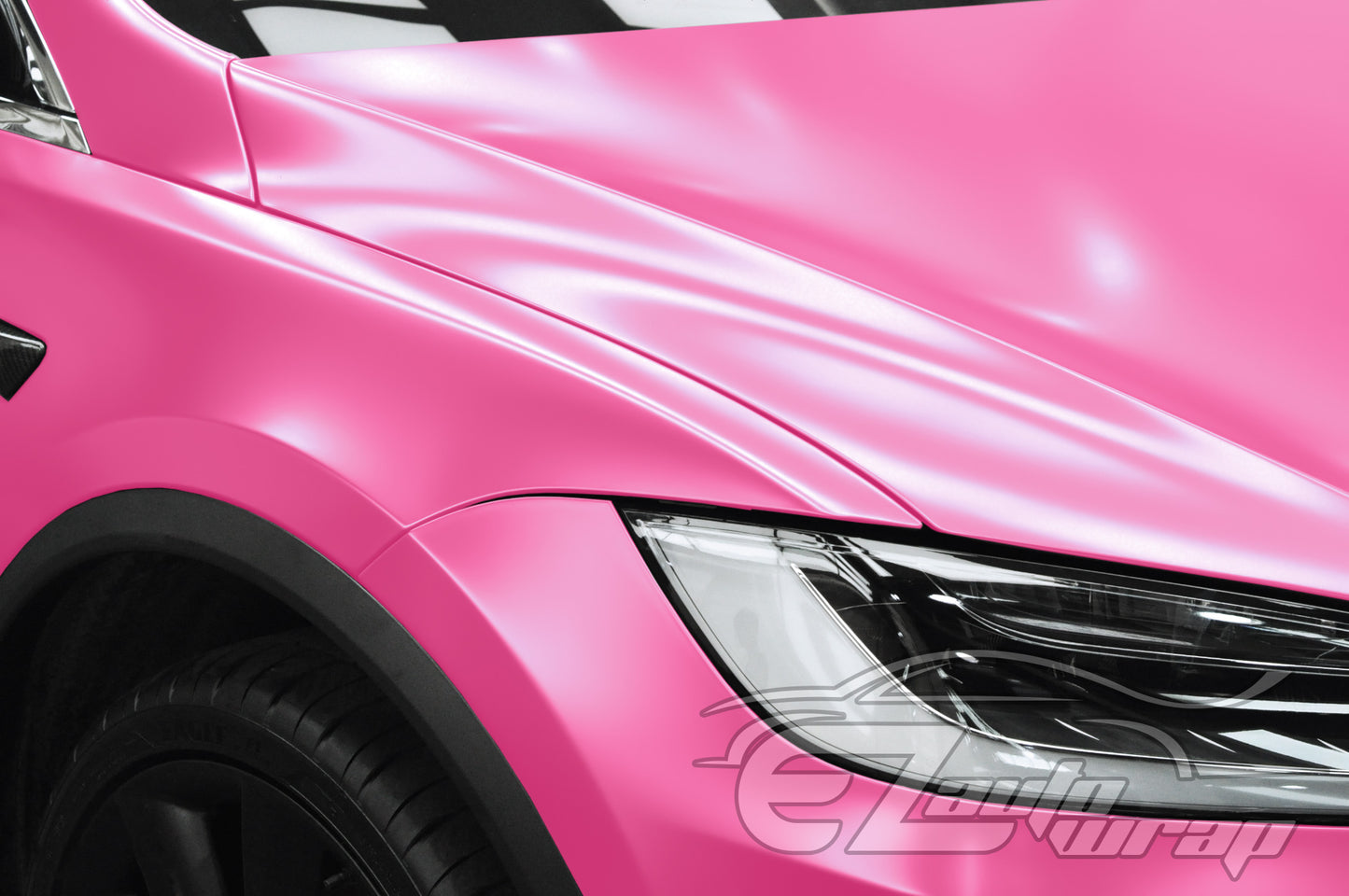 Matte Metallic Satin Pearl Princess Pink Vinyl Wrap
