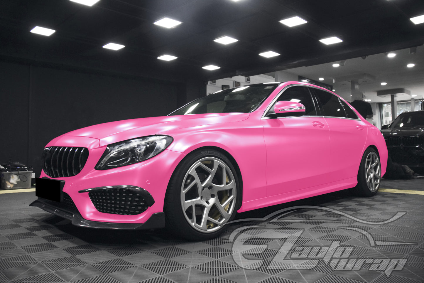 Matte Metallic Satin Pearl Princess Pink Vinyl Wrap
