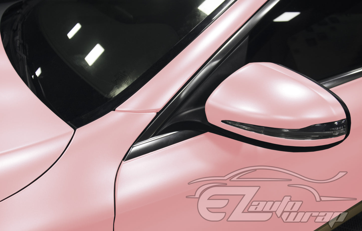 Matte Metallic Satin Pearl Cherry Blossom Pink Vinyl Wrap