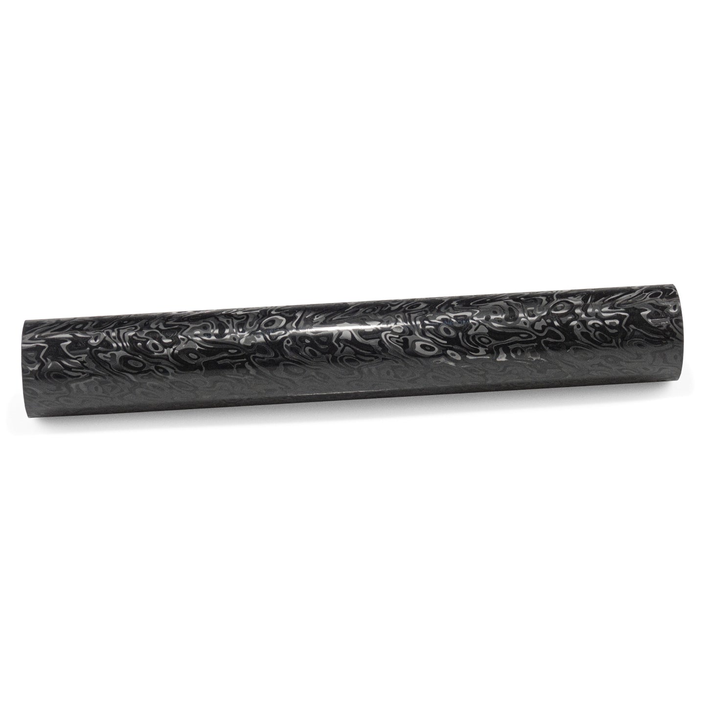PET Damascus Forged Satin Black Vinyl Wrap