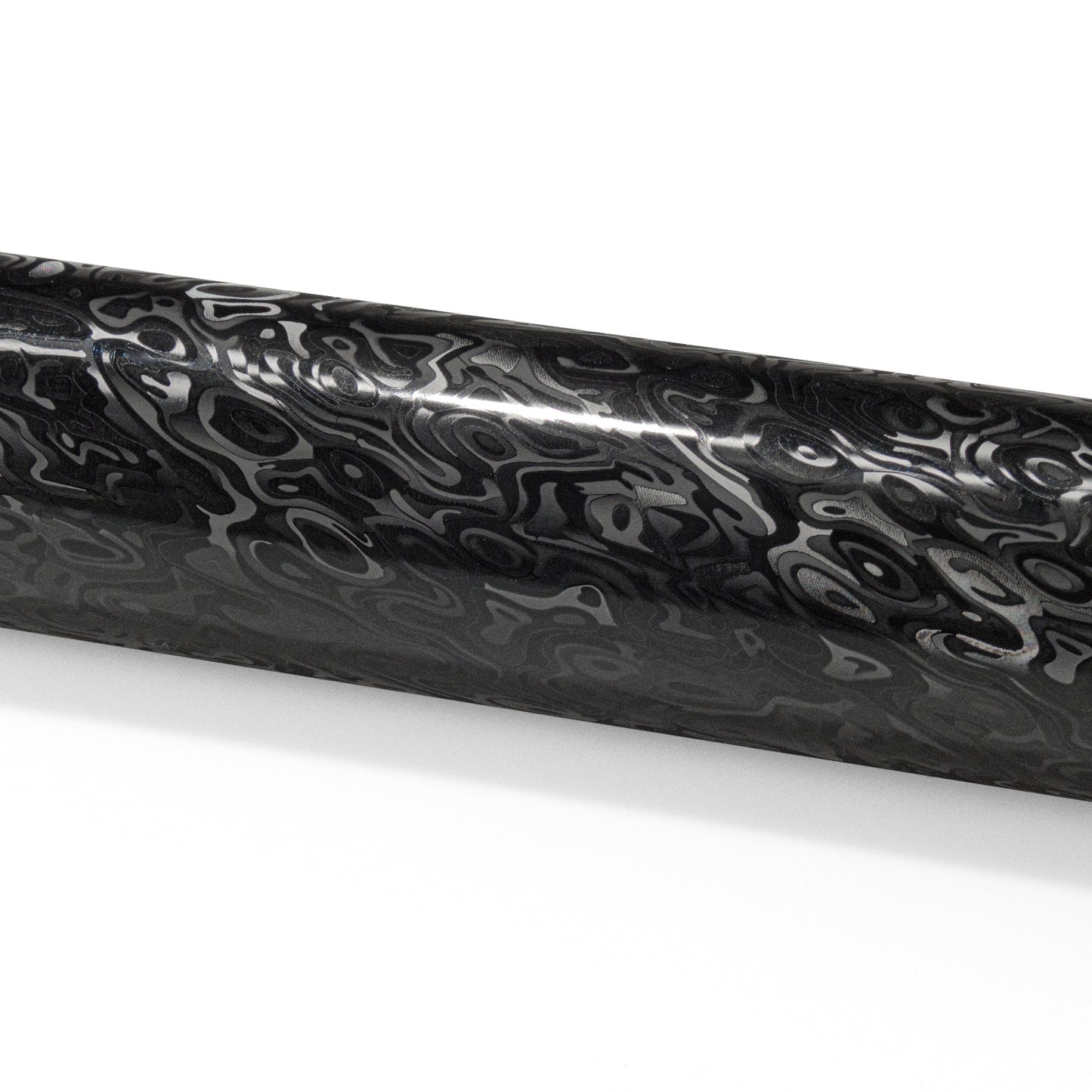 PET Damascus Forged Satin Black Vinyl Wrap