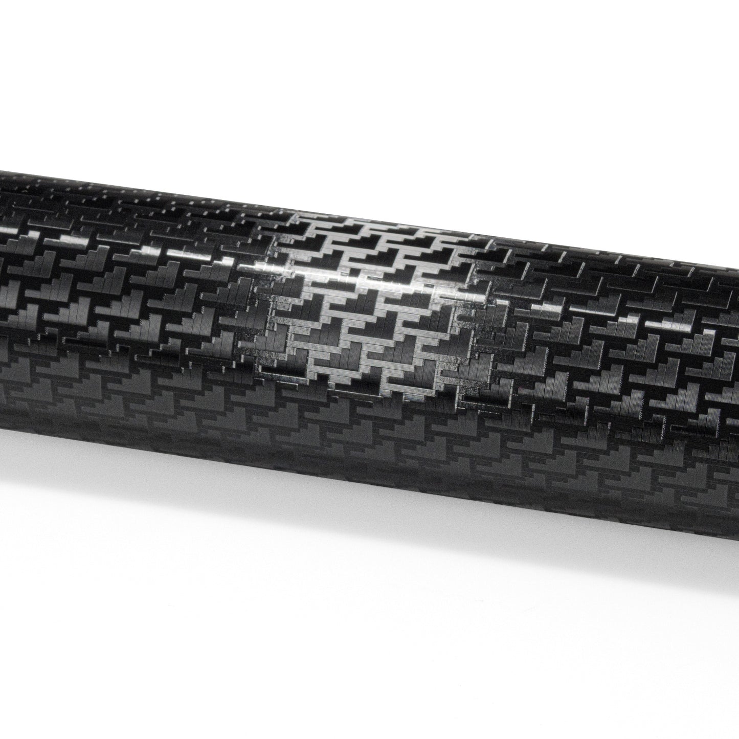 PET Squadron Carbon Fiber Satin Black Vinyl Wrap