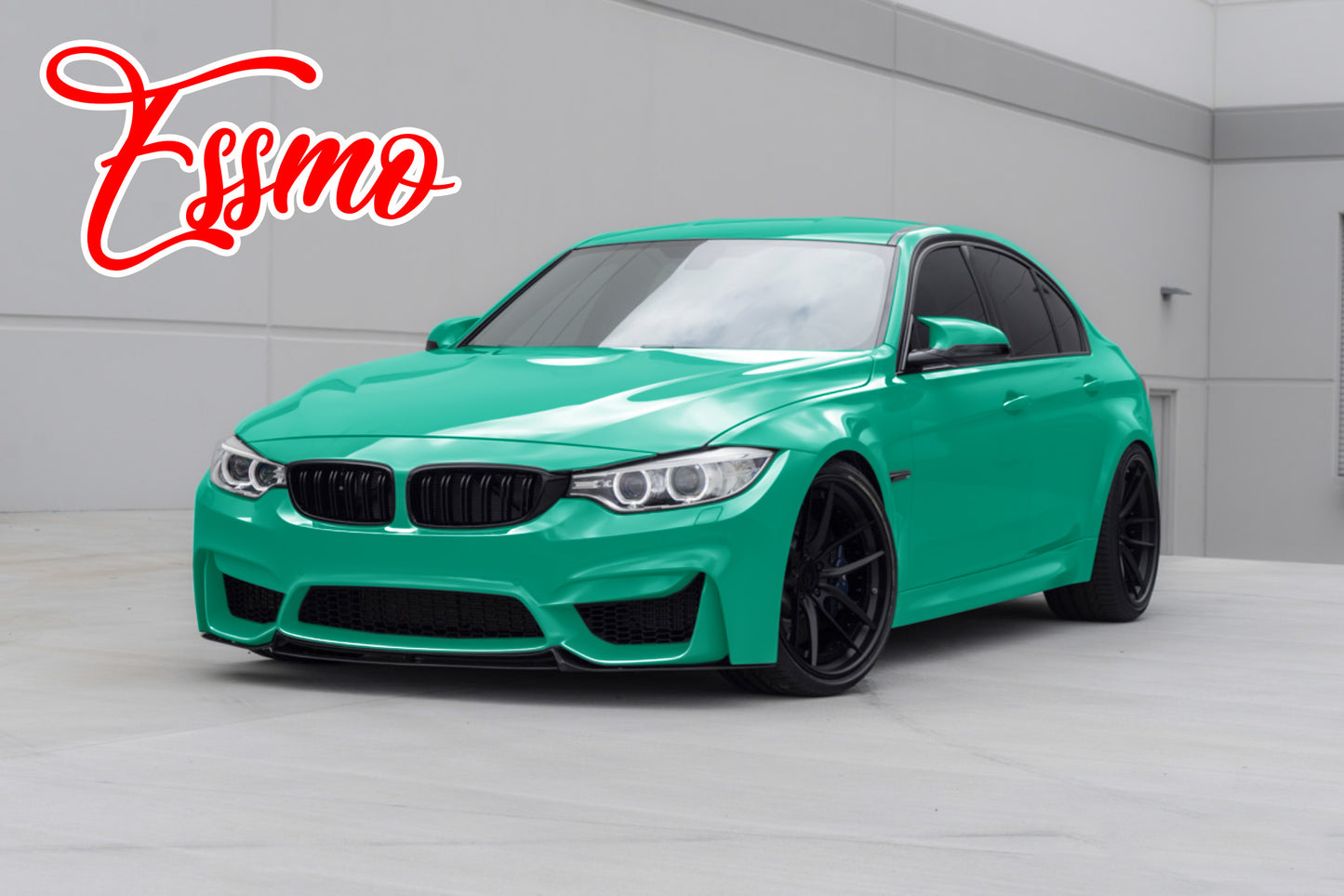PET Super Gloss Caribbean Green Vinyl Wrap