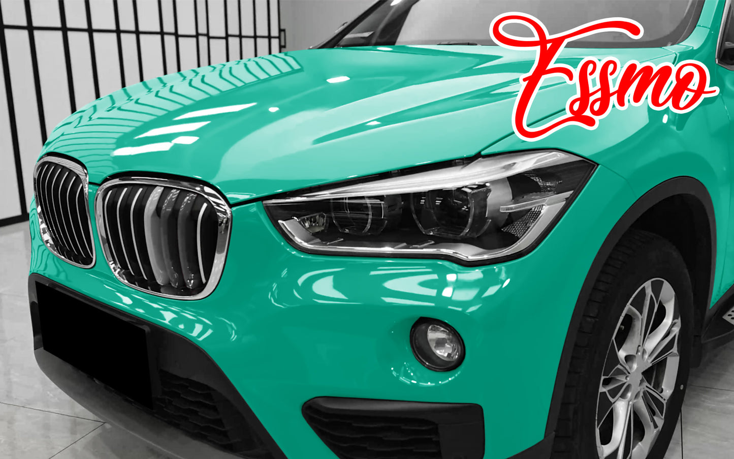 PET Super Gloss Caribbean Green Vinyl Wrap