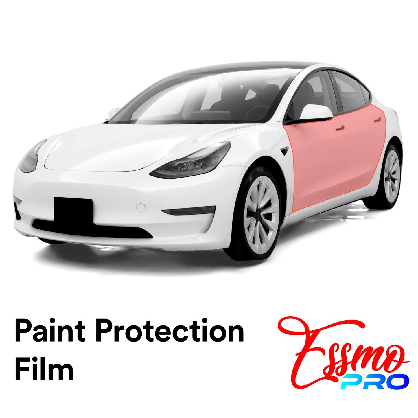 PPF Paint Protection Film Precut for Tesla Model 3 Gloss Clear TPU Invisible Scratches Shield Wrap DIY
