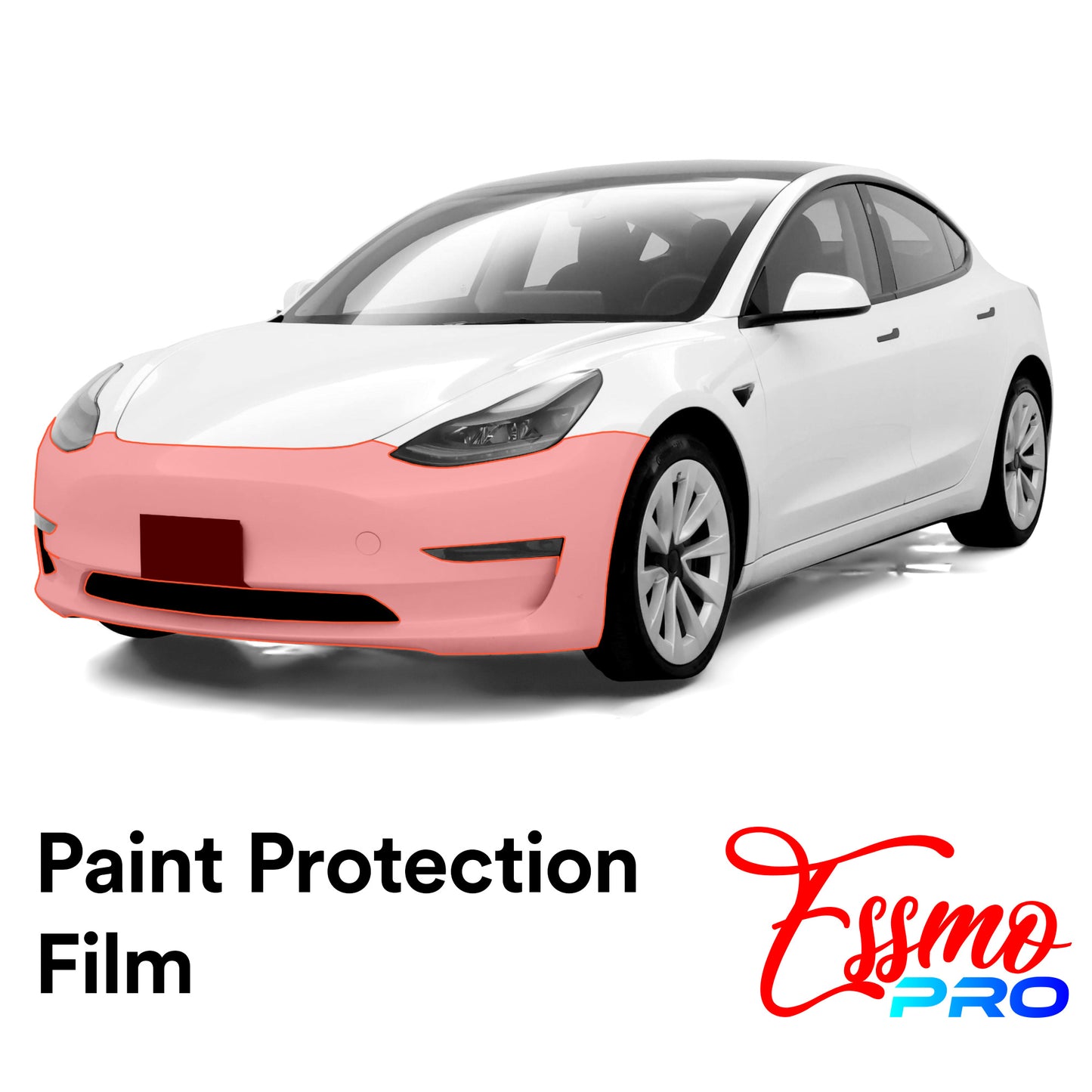 PPF Paint Protection Film Precut for Tesla Model 3 Gloss Clear TPU Invisible Scratches Shield Wrap DIY