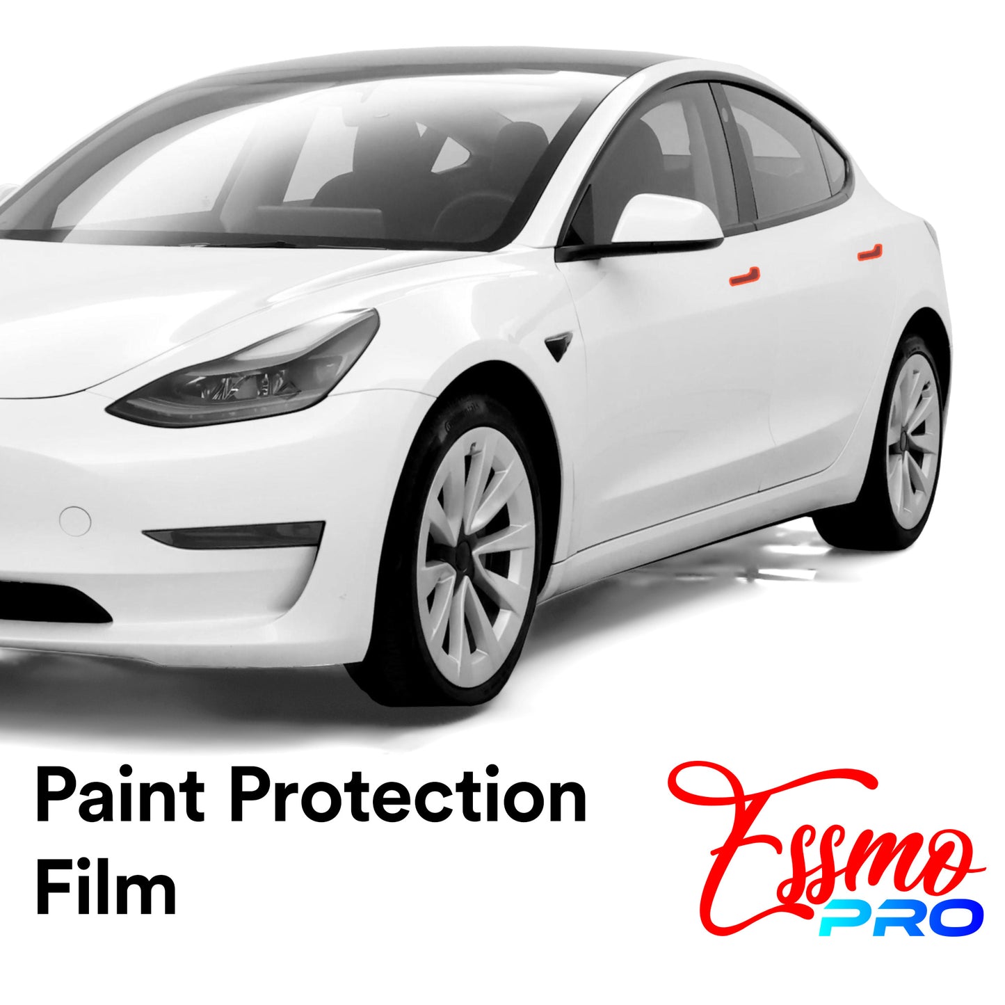 PPF Paint Protection Film Precut for Tesla Model 3 Gloss Clear TPU Invisible Scratches Shield Wrap DIY